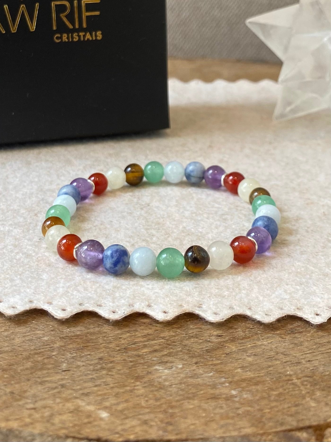 7 Chakras – Equilíbrio entre Mente, Corpo e Alma (Prata 950) #SlimCR