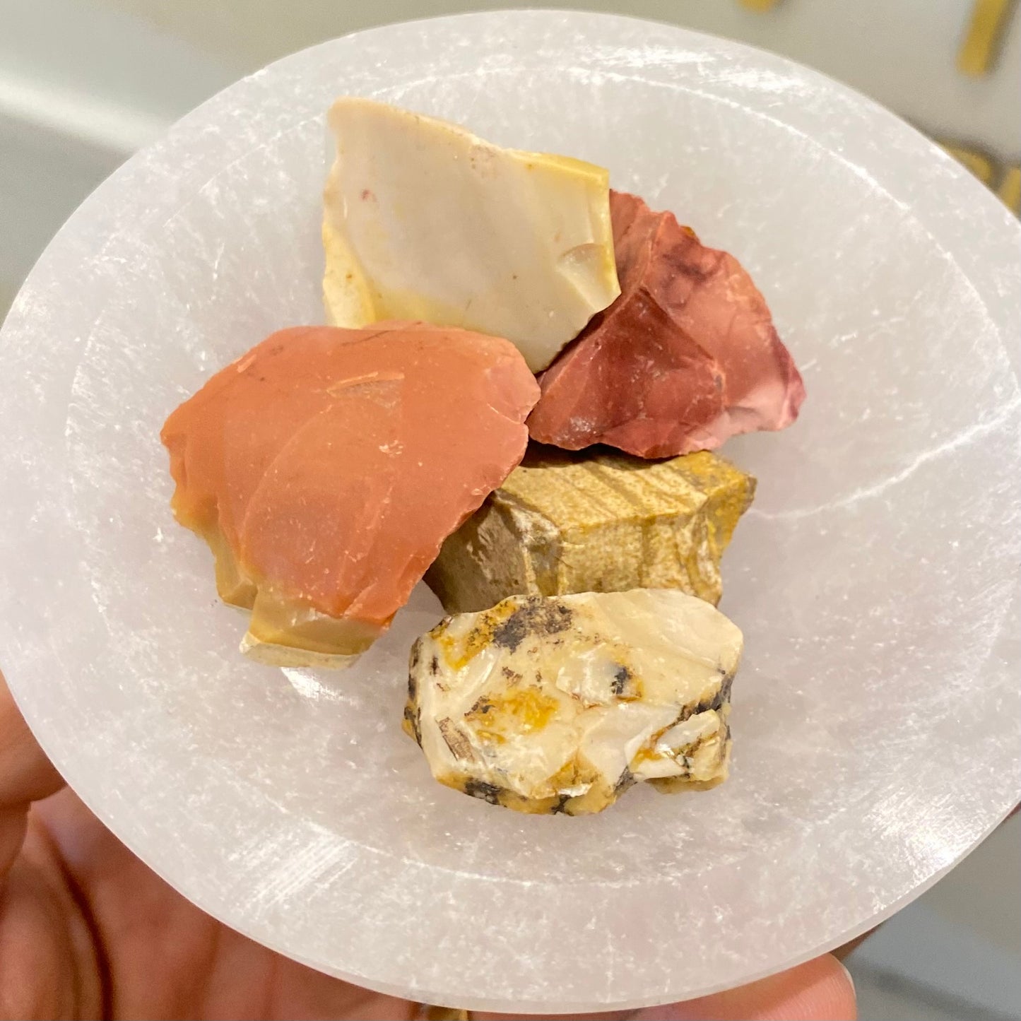 Pedra Bruta | Jaspe Mokaita - Estabilidade Energética e Equilíbrio