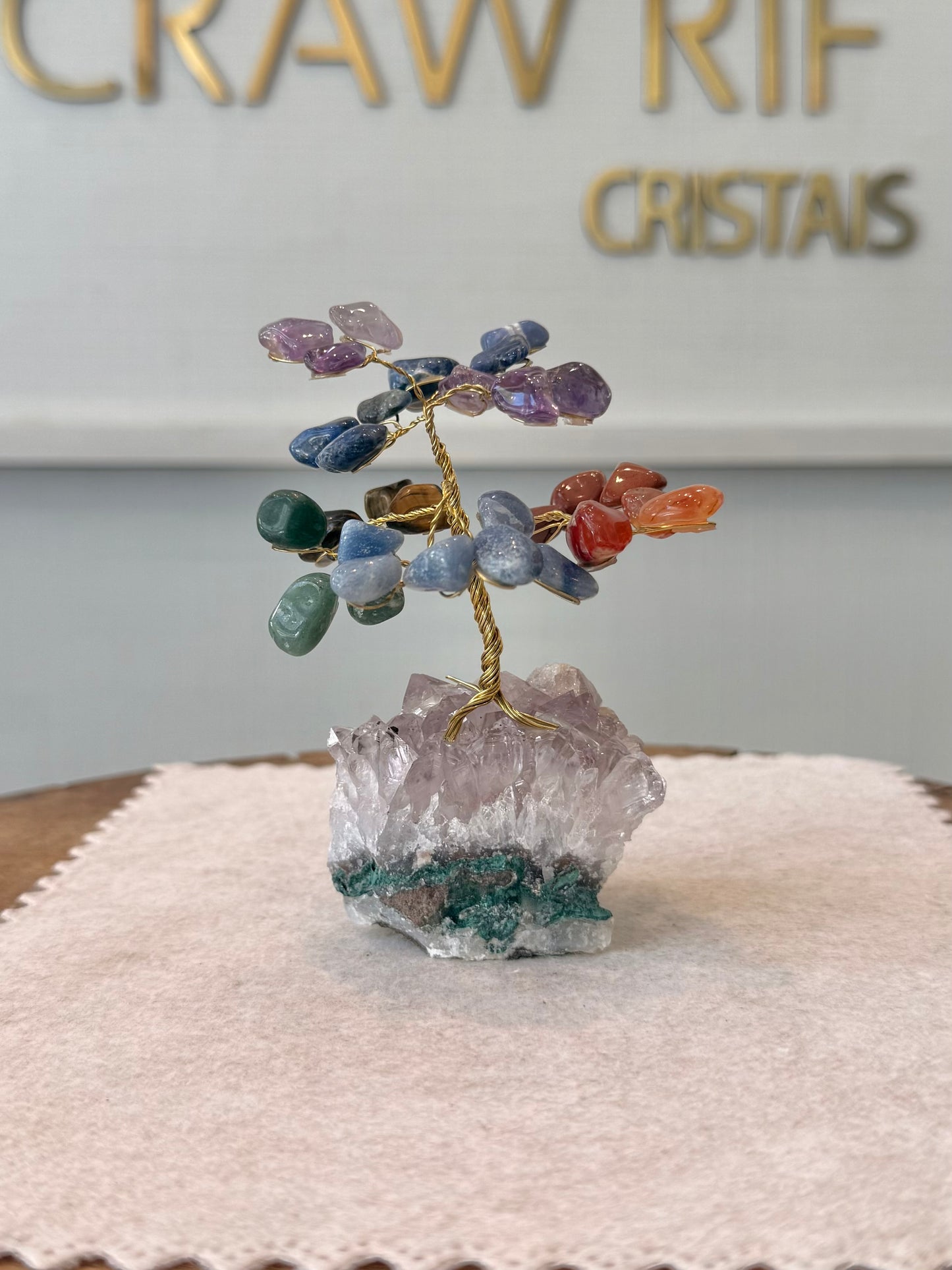 Árvore da Vida | 7 Chakras — Equilíbrio Emocional (10cm)