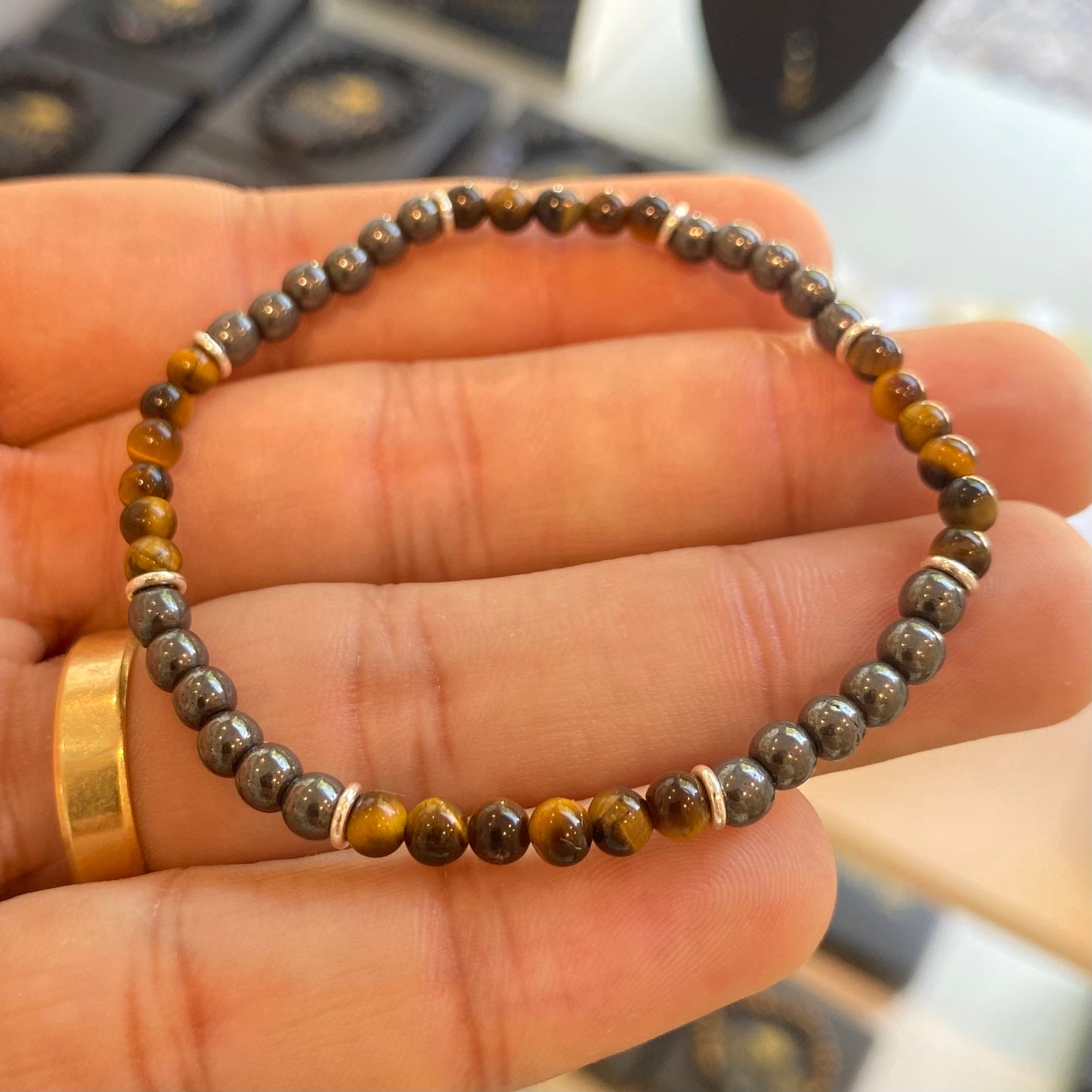 Olho de Tigre • Hematita | Proteção & Coragem