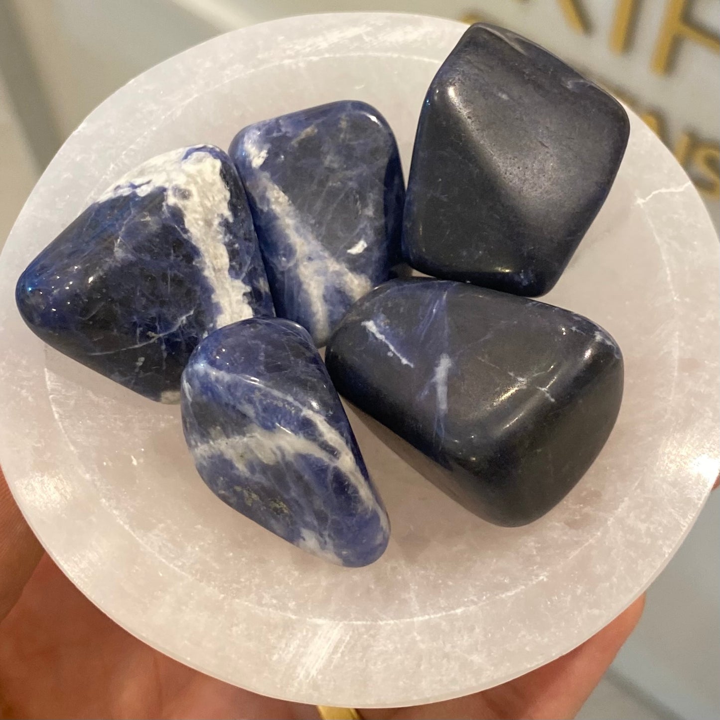 Pedra Rolada | Sodalita - Foco, Intuição e Concentração