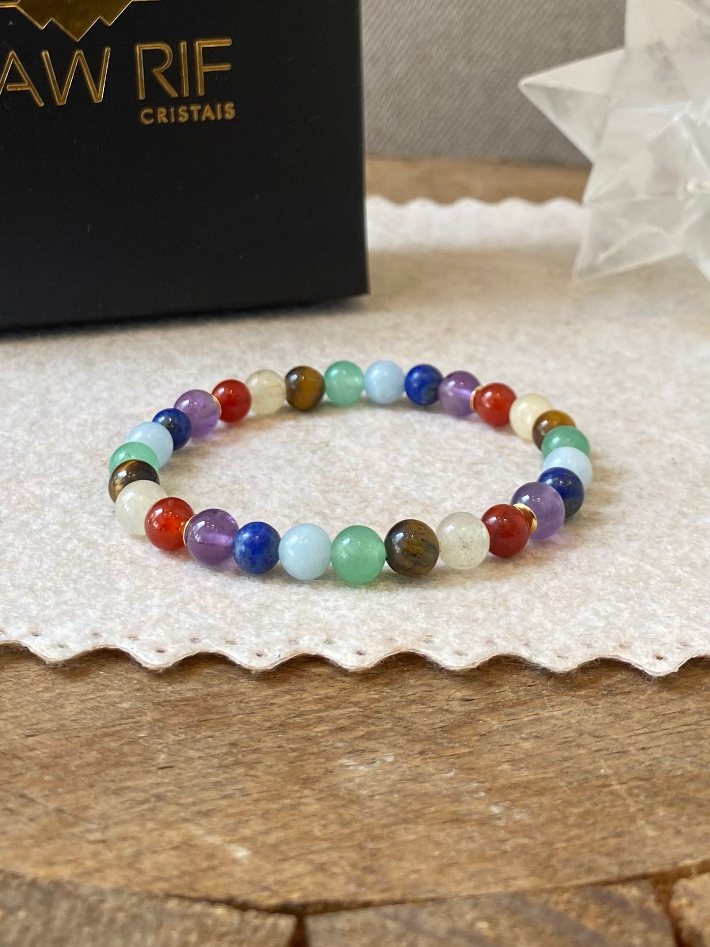 CR Conjunto | 7 Chakras – Equilíbrio entre a Mente, Corpo e Alma (Banho Ouro 18K)