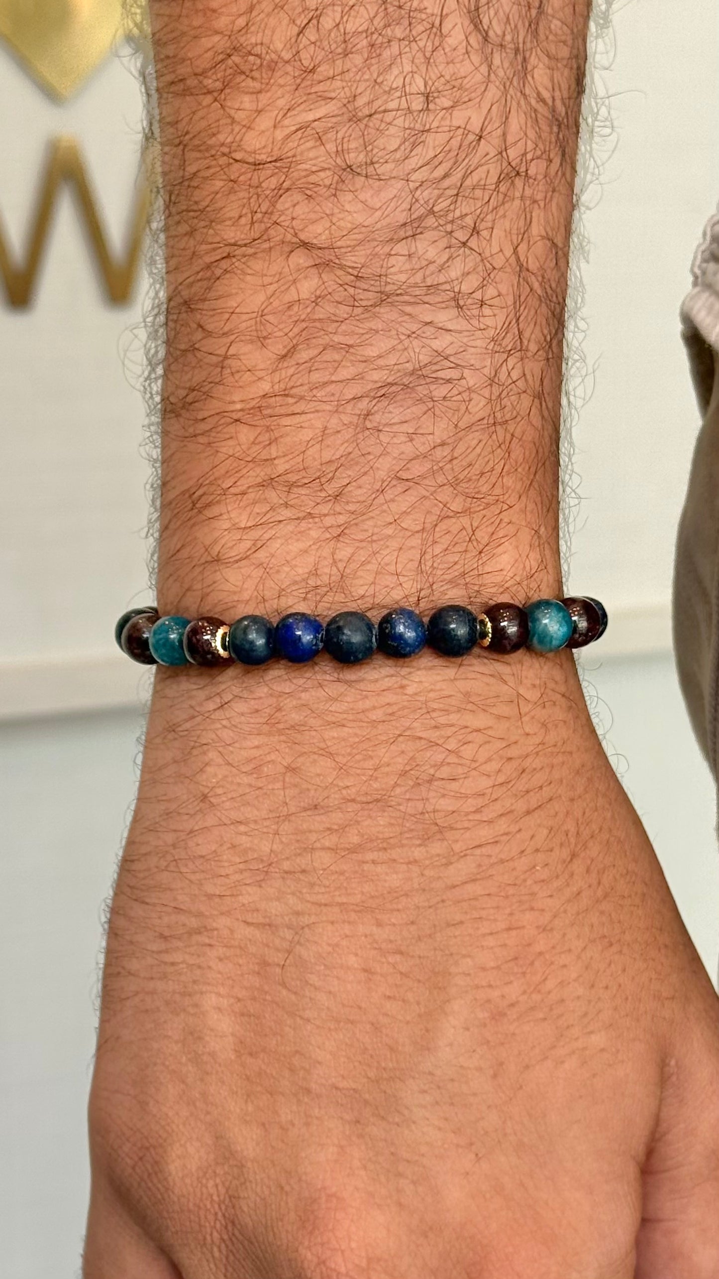 Lápis-Lazúli • Apatita Azul • Granada | Sabedoria & Determinação