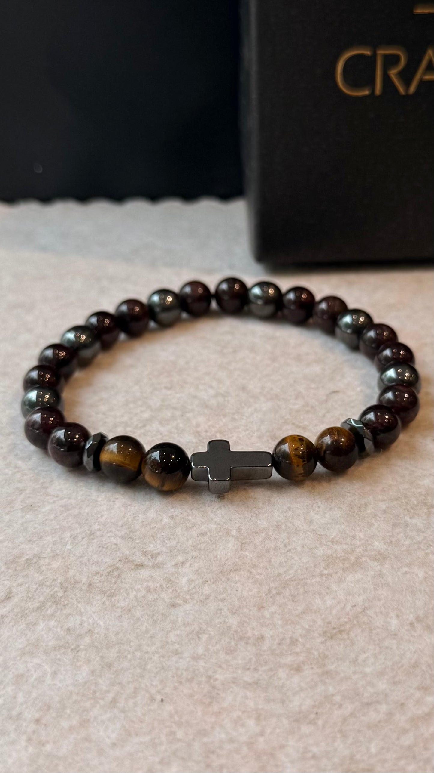 Olho de Tigre, Granada e Hematita – Proteção, Prosperidade e Coragem #FaithCR