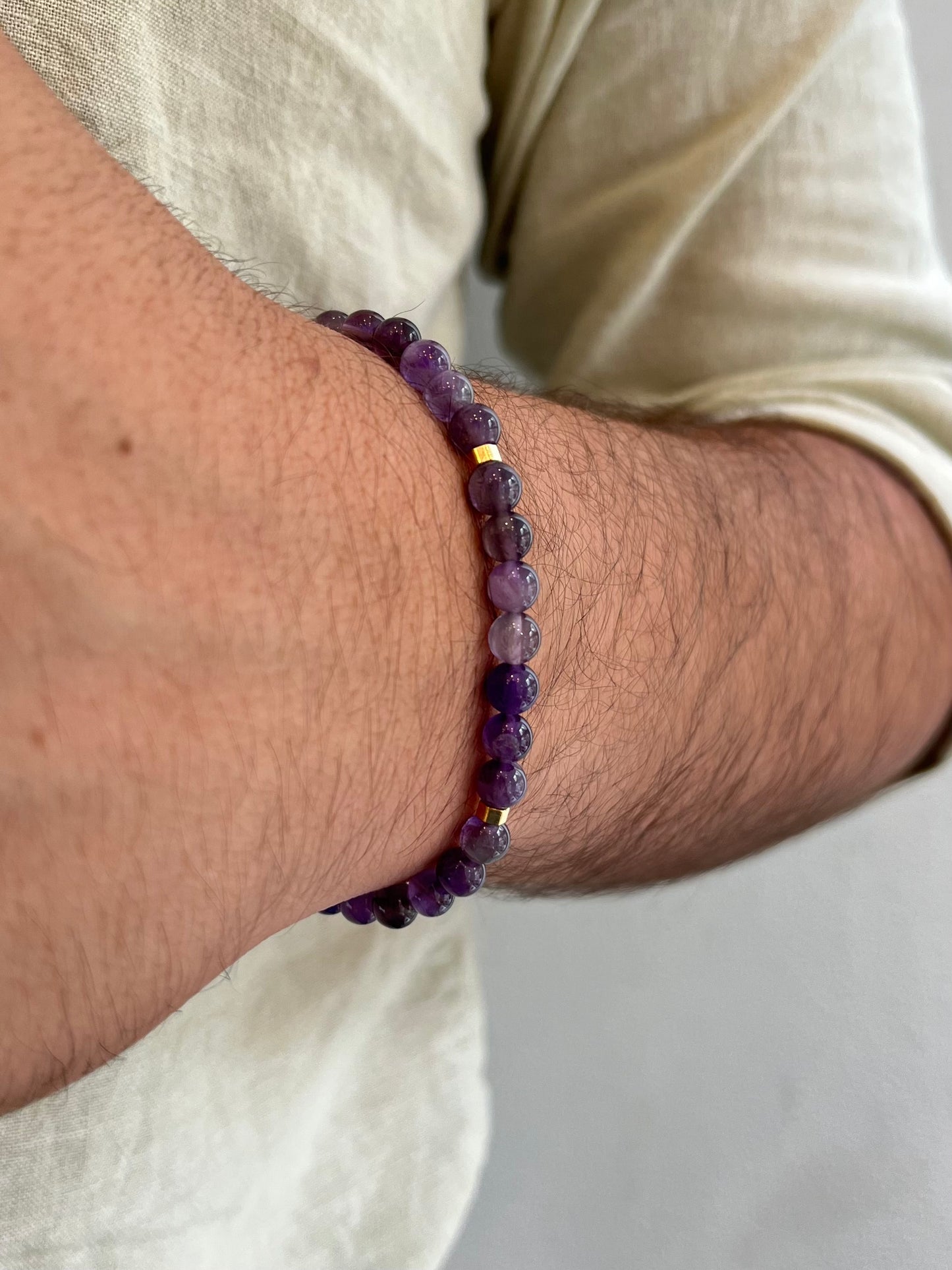 Ametista – Espiritualidade, Harmonia e Proteção (Banho Ouro 18K) #PrimeCR