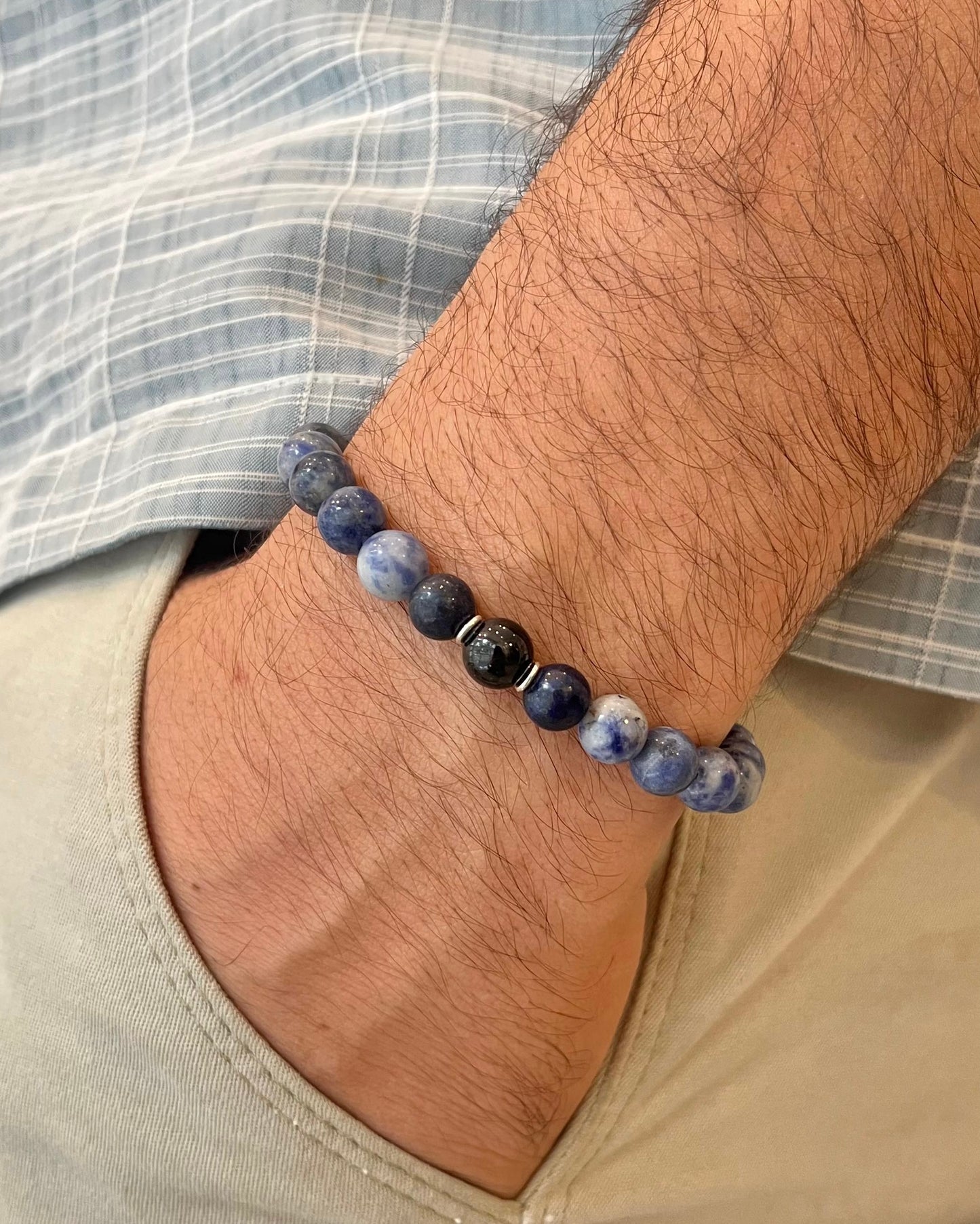 Sodalita, Lápis-Lazúli e Turmalina Negra #AegisCR