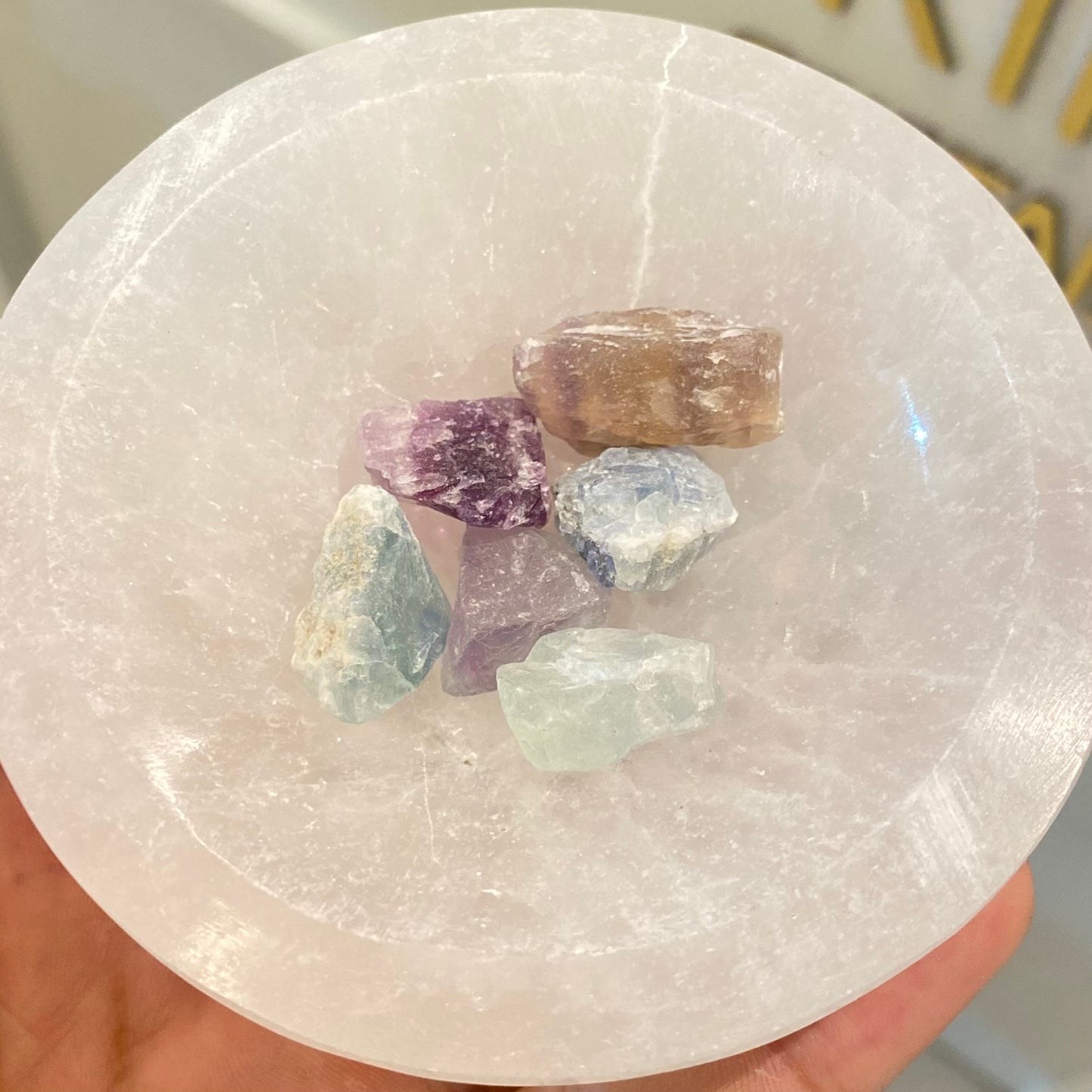 Pedra Bruta | Fluorita - Clareza Mental, Inteligência e Concentração