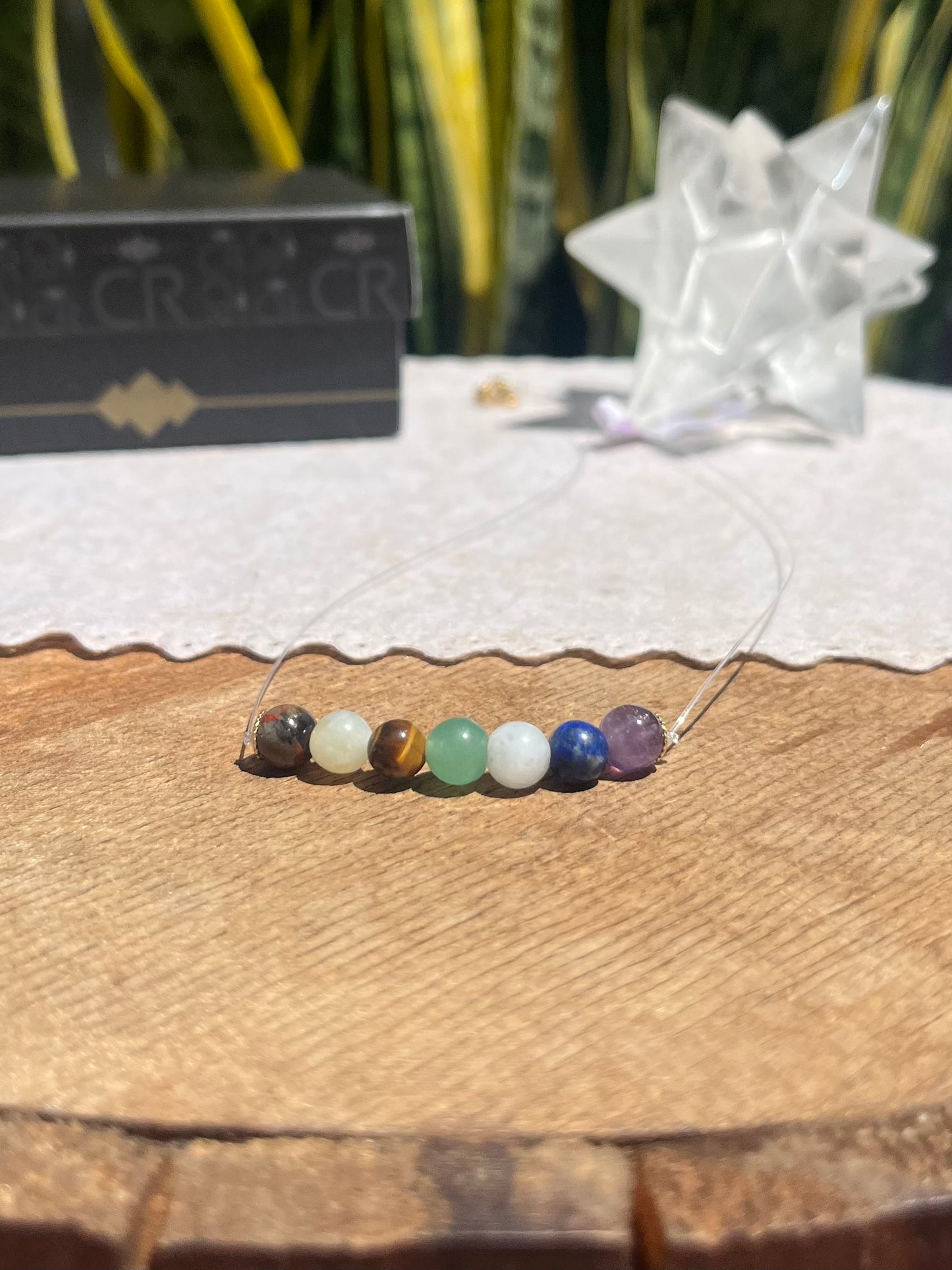 CR Ponto de Luz | Colar 7 Chakras – Equilíbrio entre a mente, corpo e alma (Banho Ouro 18K)