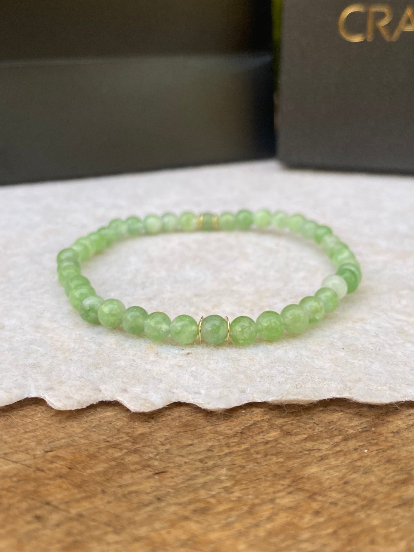 CR Line | Jade Verde – Boa Sorte, Harmonia e Prosperidade (Banho Ouro 18K)