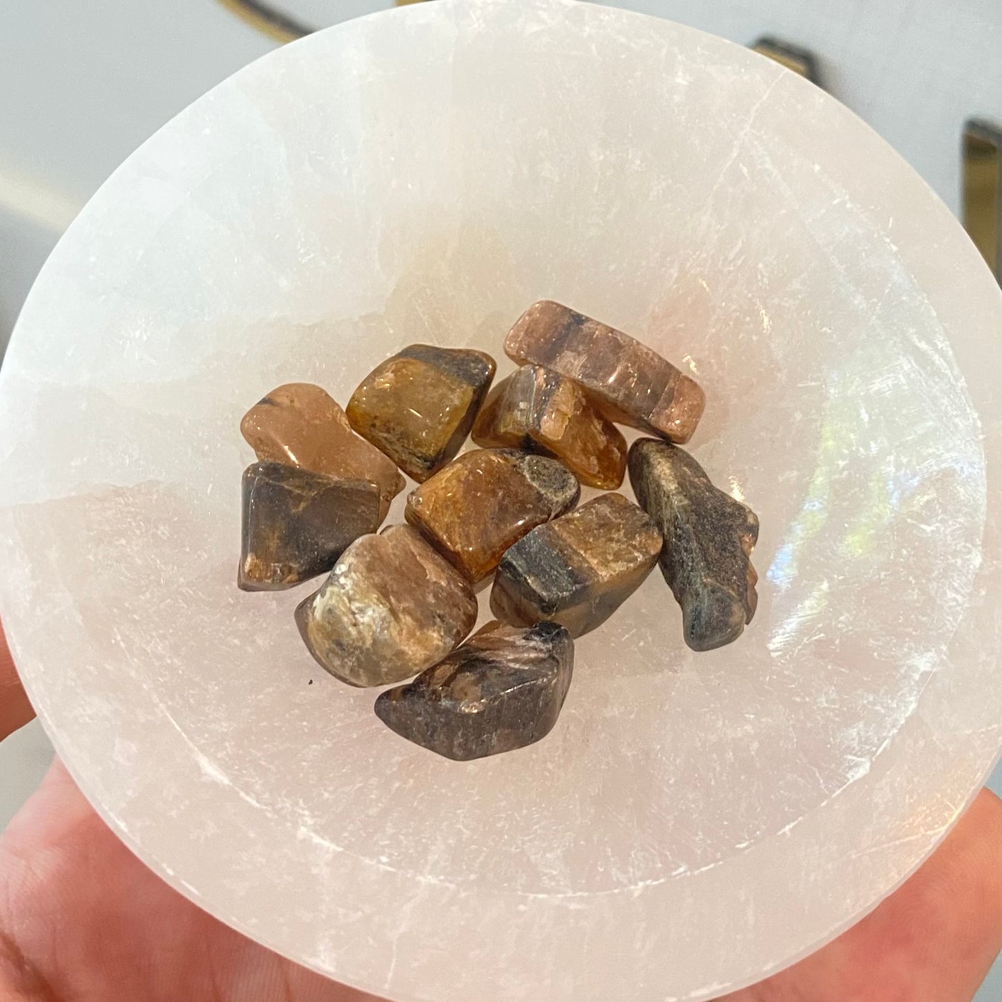 Pedra Rolada | Pedra da Cruz (Quiastolita) - Equilíbrio, Proteção e Harmonia