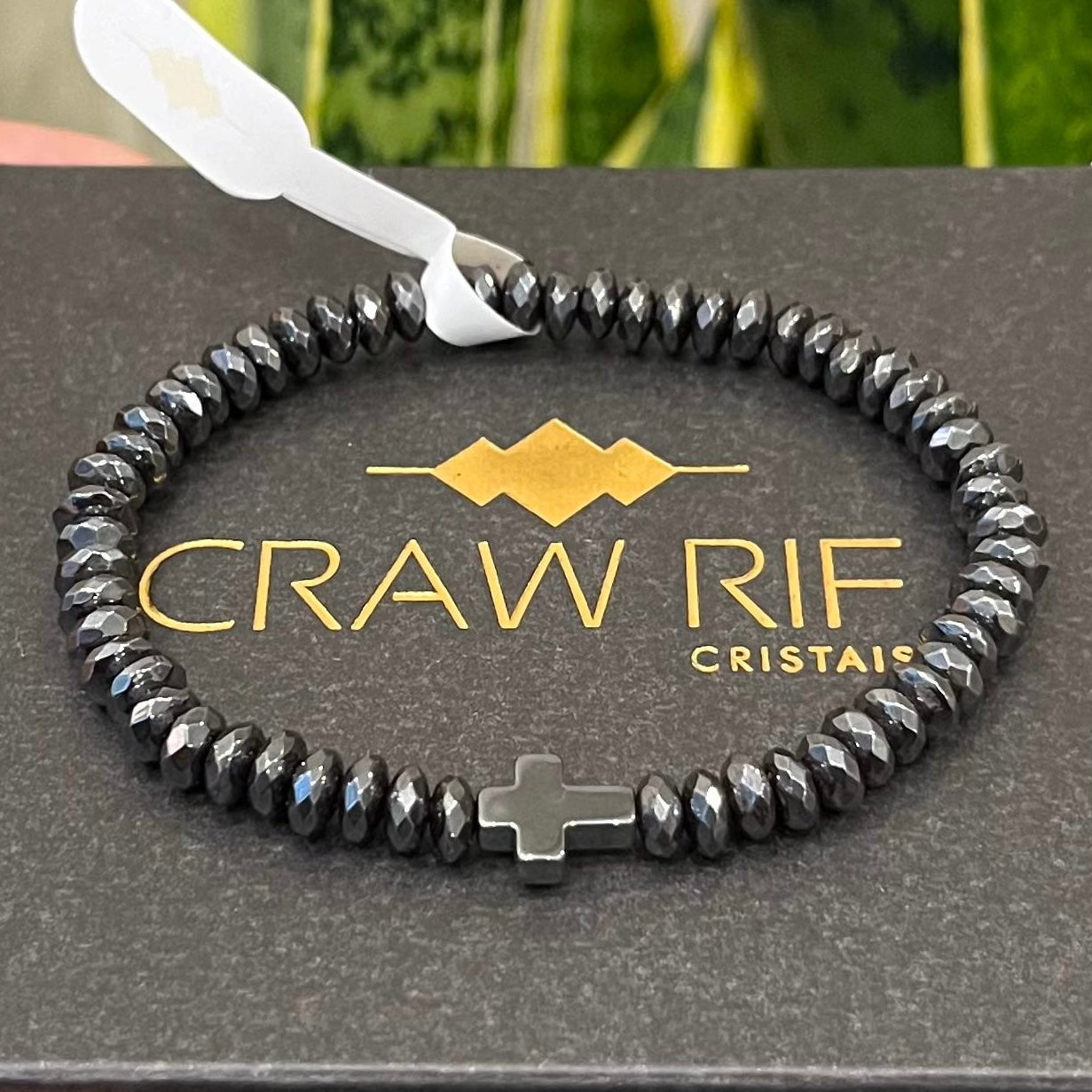 CR Faith | Discos de Hematita – Proteção, Coragem e Força Pessoal