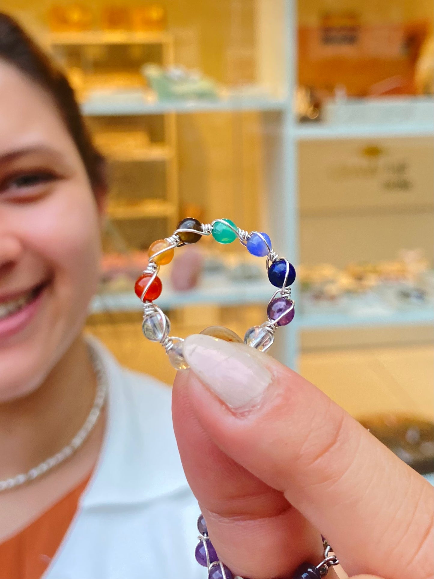 CR Origem | Anel 7 Chakras – Equilíbrio entre a Mente, Corpo e Alma