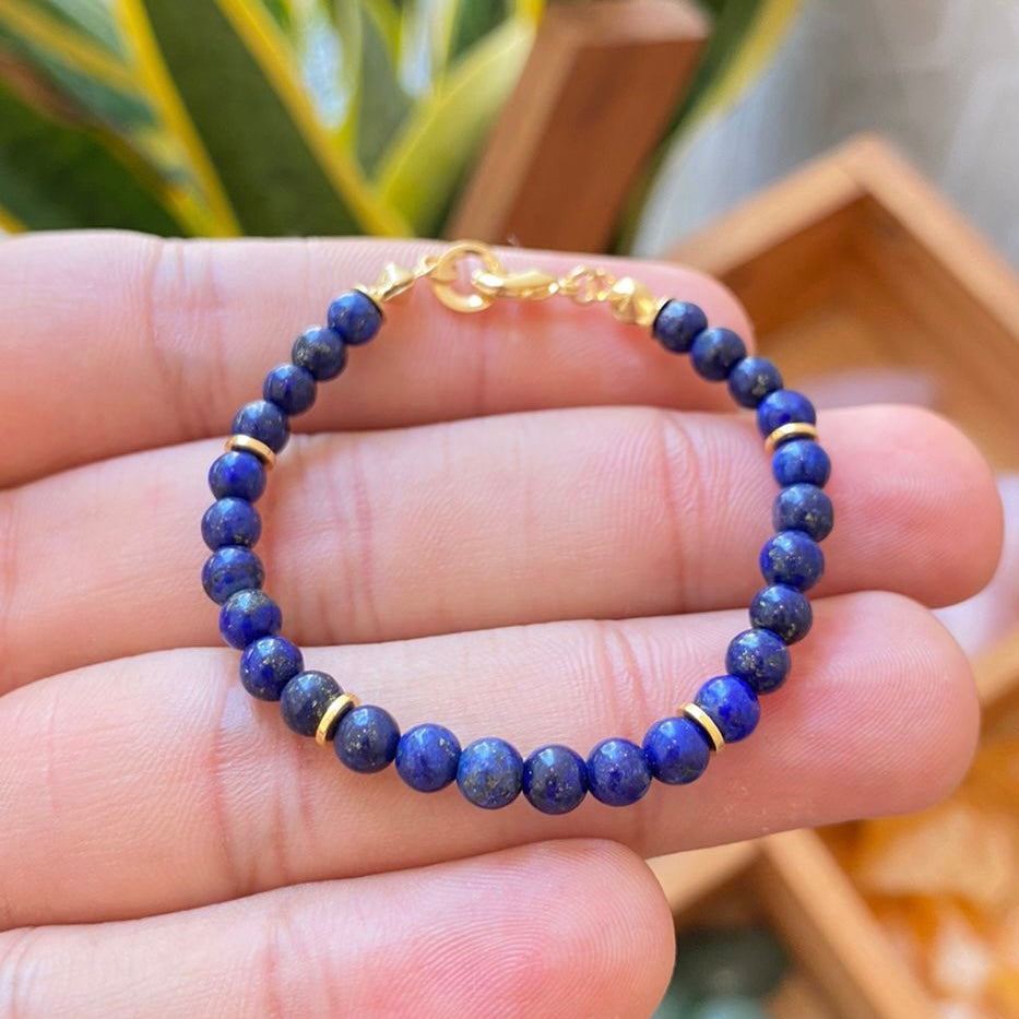 Pulseira Baby de Lápis-Lazúli