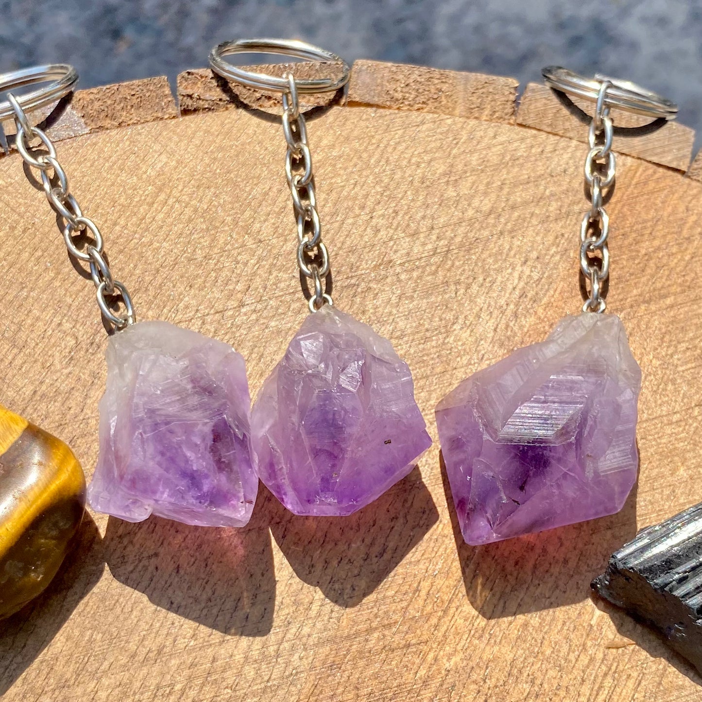 Chaveiro | Ametista – Espiritualidade, Harmonia e Proteção