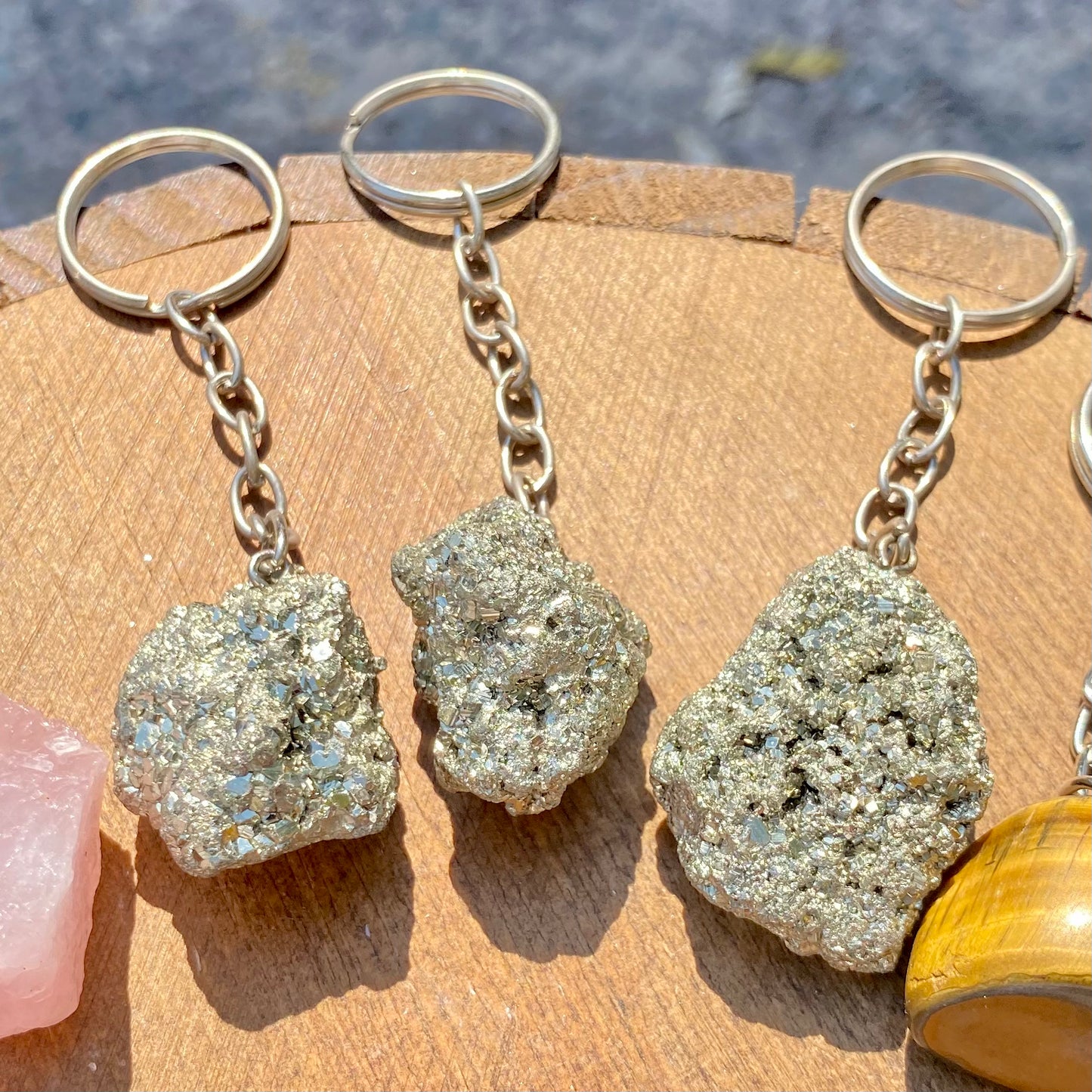 Chaveiro | Pirita – Prosperidade, Abundância e Crescimento