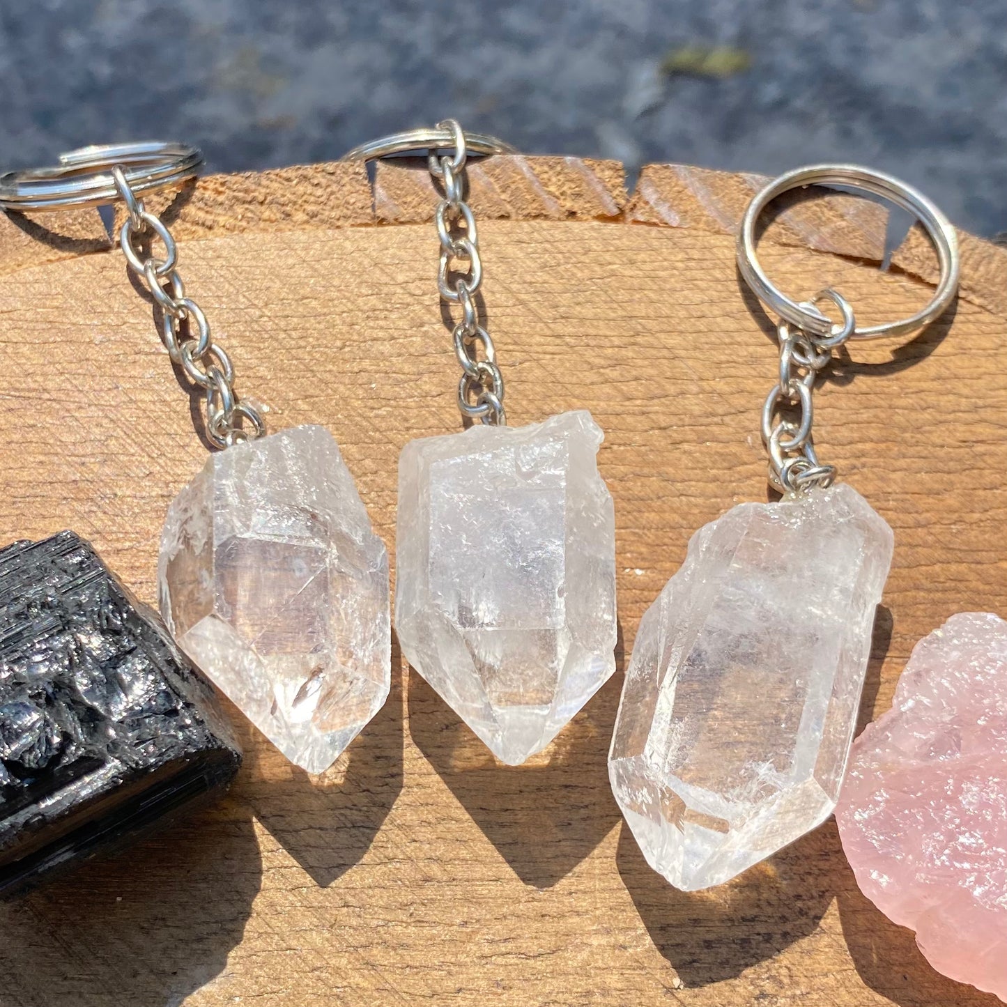 Chaveiro | Ponta de Cristal - Limpeza Energética, Purificação, Cura Espiritual