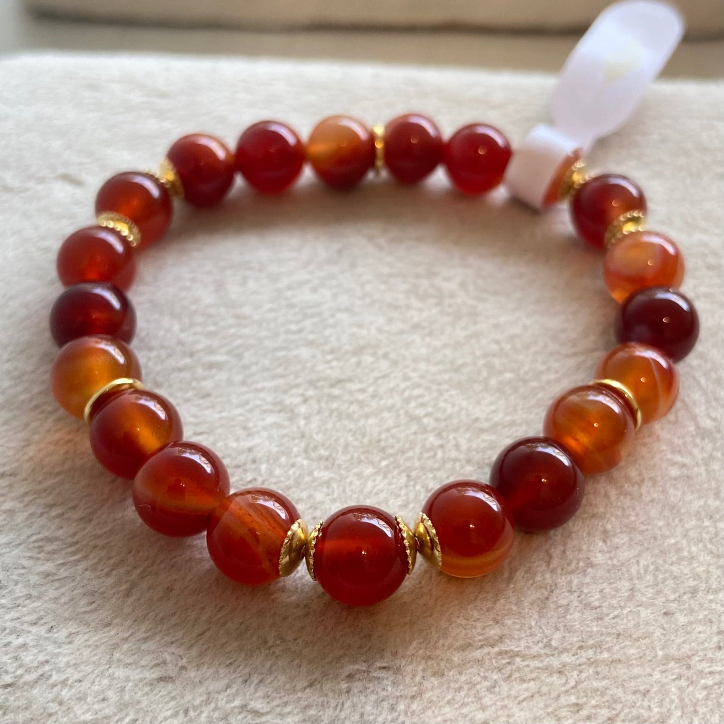 Cornalina – Vitalidade, Motivação e Criatividade (Banho Ouro 18K) #ConjuntoCR