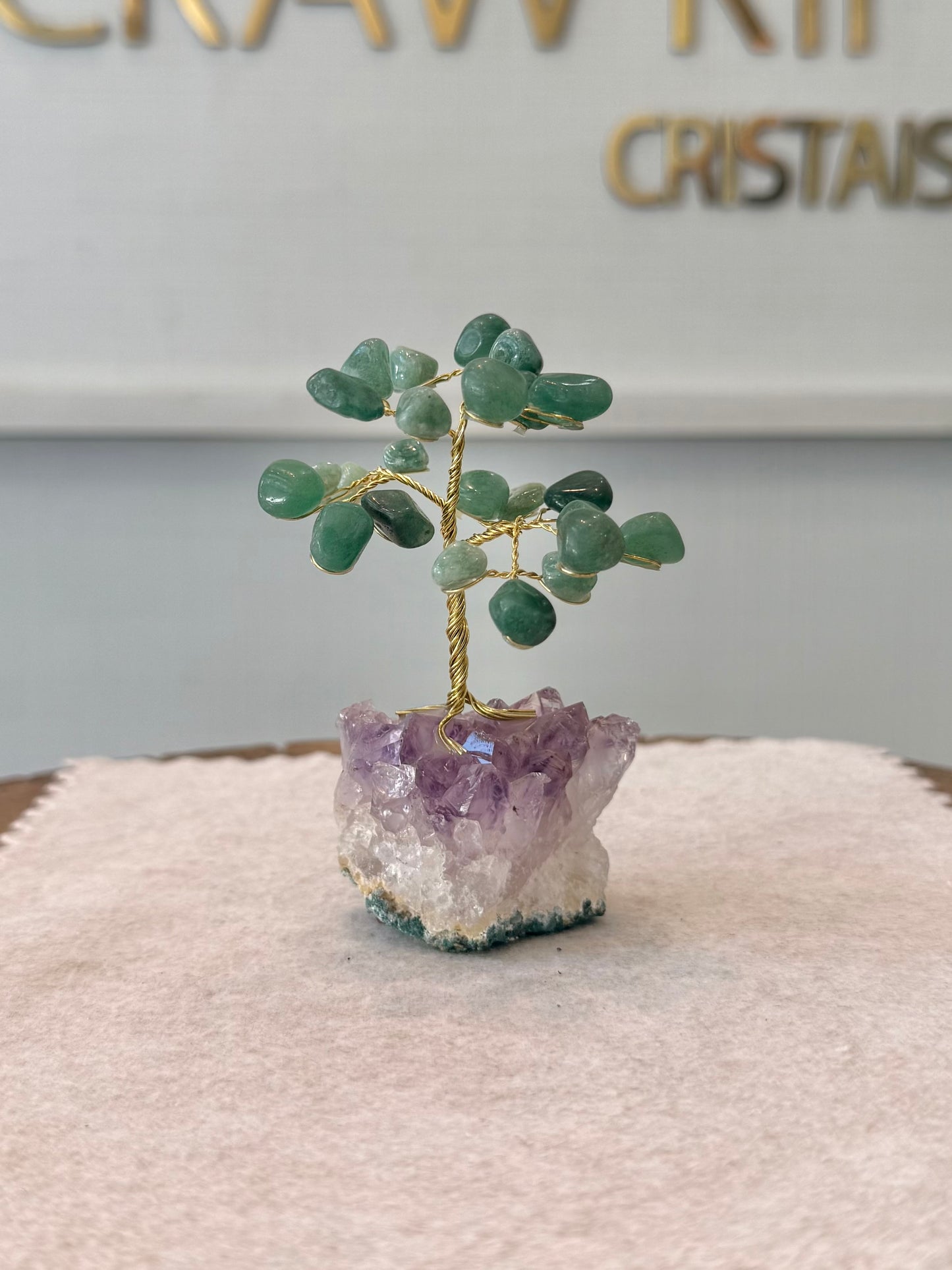 Árvore da Vida | Quartzo Verde — Saúde e Bem-estar (7cm)
