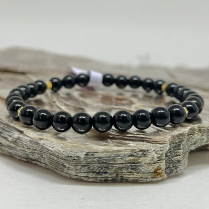 CR Prime | Turmalina Negra – Proteção, AntiStress e Clareza (Banho Ouro 18K)