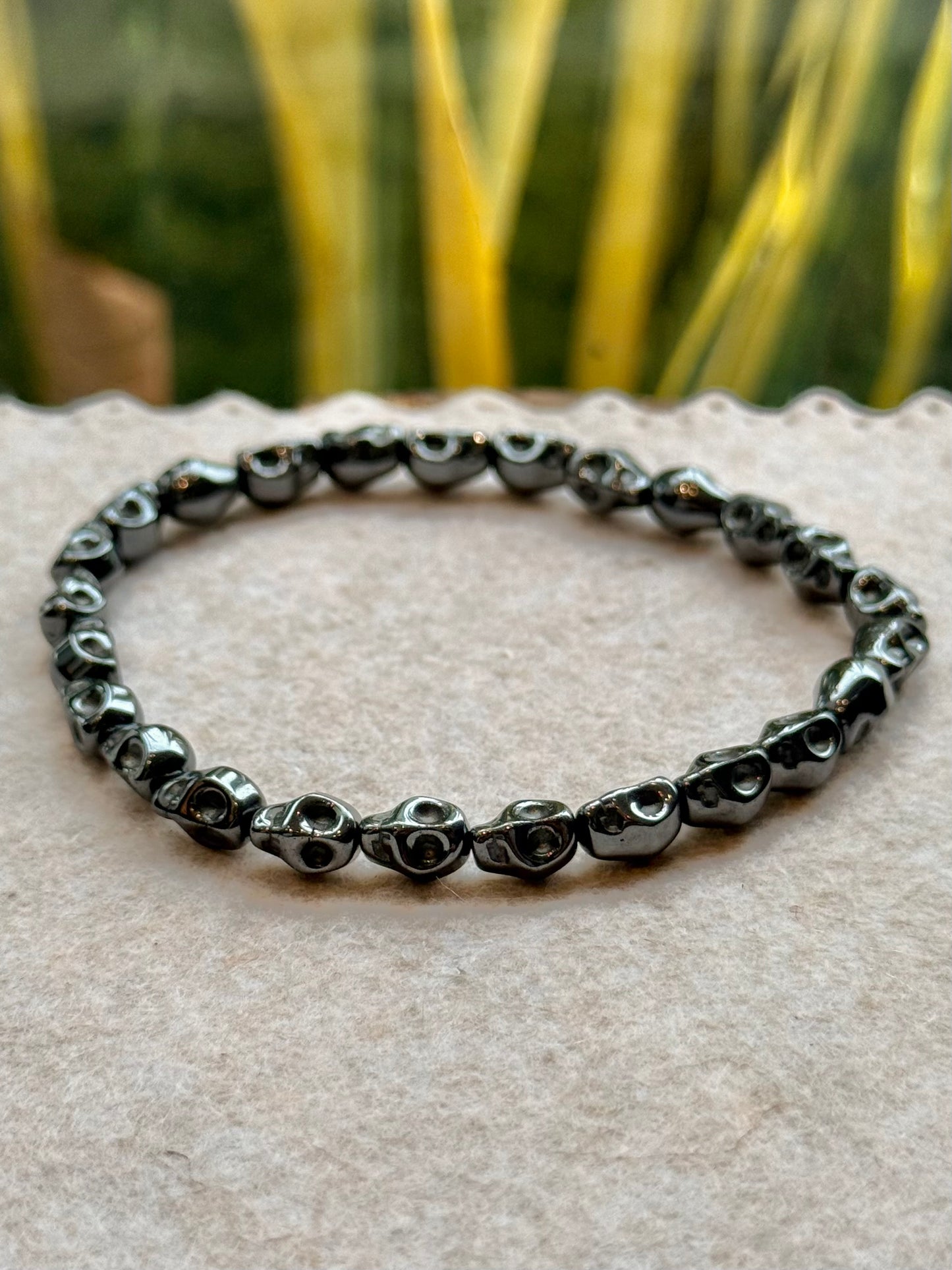 CR Skull | Hematita – Fortalecimento Pessoal, Coragem e Proteção