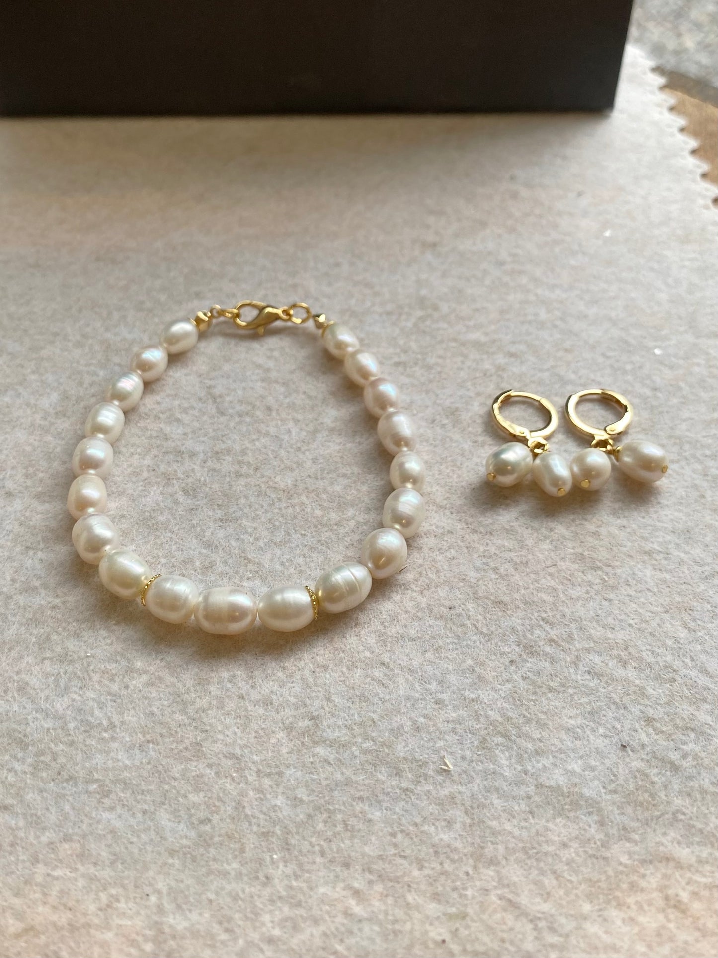 Conjunto CR Grace | Pérolas — Autoestima e Feminilidade (Banho Ouro 18K)