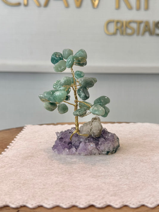 Árvore da Vida | Quartzo Verde — Saúde e Bem-estar (10cm)