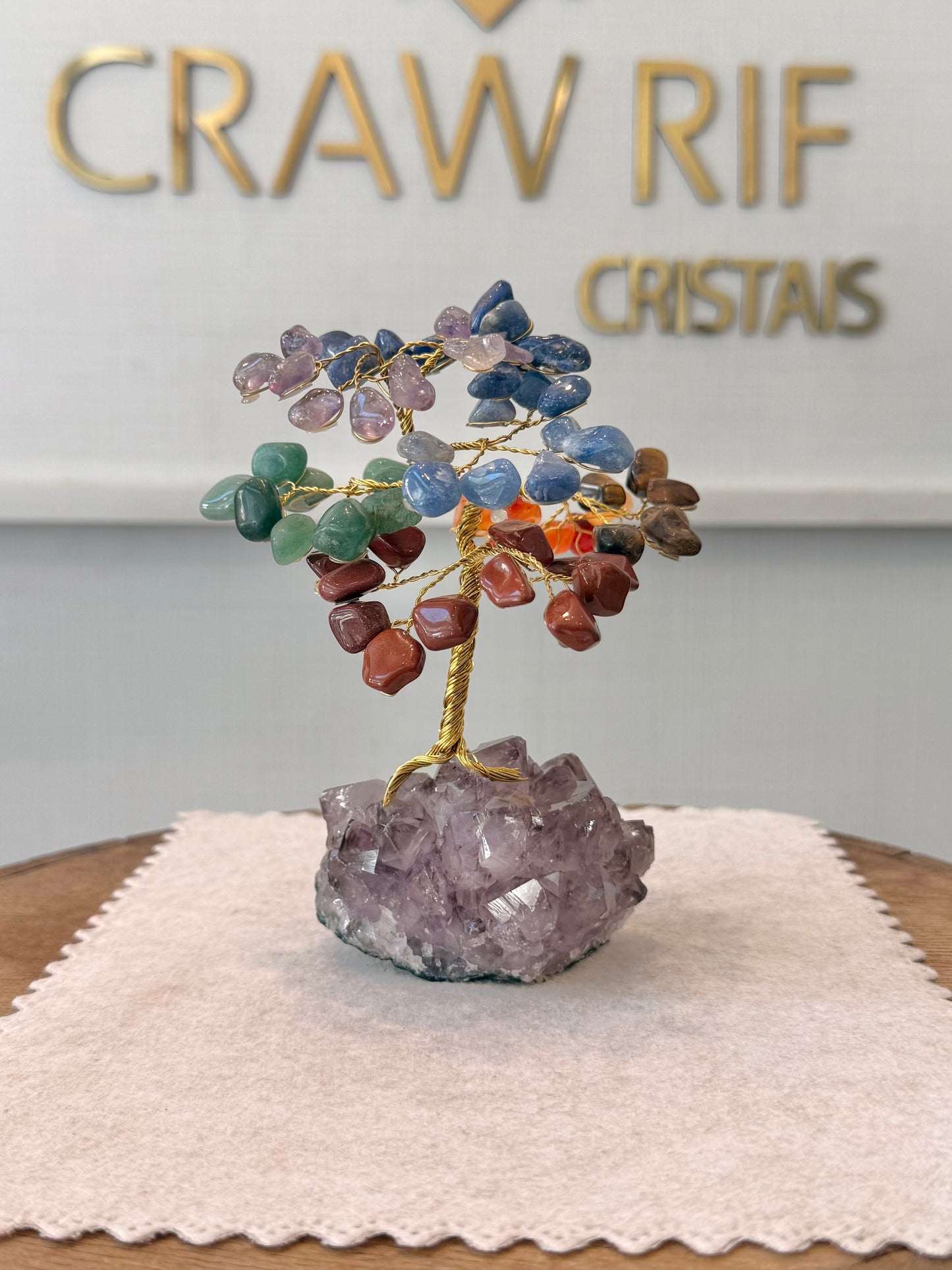 Árvore da Vida | 7 Chakras — Equilíbrio Emocional (14cm)