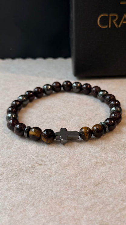 Olho de Tigre, Granada e Hematita – Proteção, Prosperidade e Coragem #FaithCR