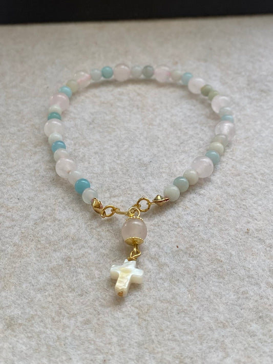 Amazonita • Quartzo Rosa | Autoestima & Bem-estar