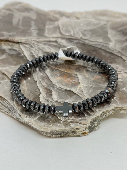 CR Faith | Discos de Hematita – Proteção, Coragem e Força Pessoal