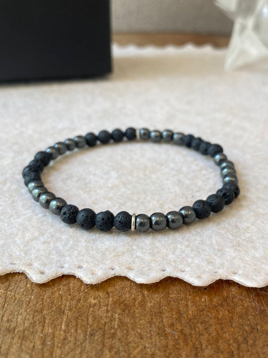 Lava Vulcânica • Hematita | Proteção & Força Pessoal