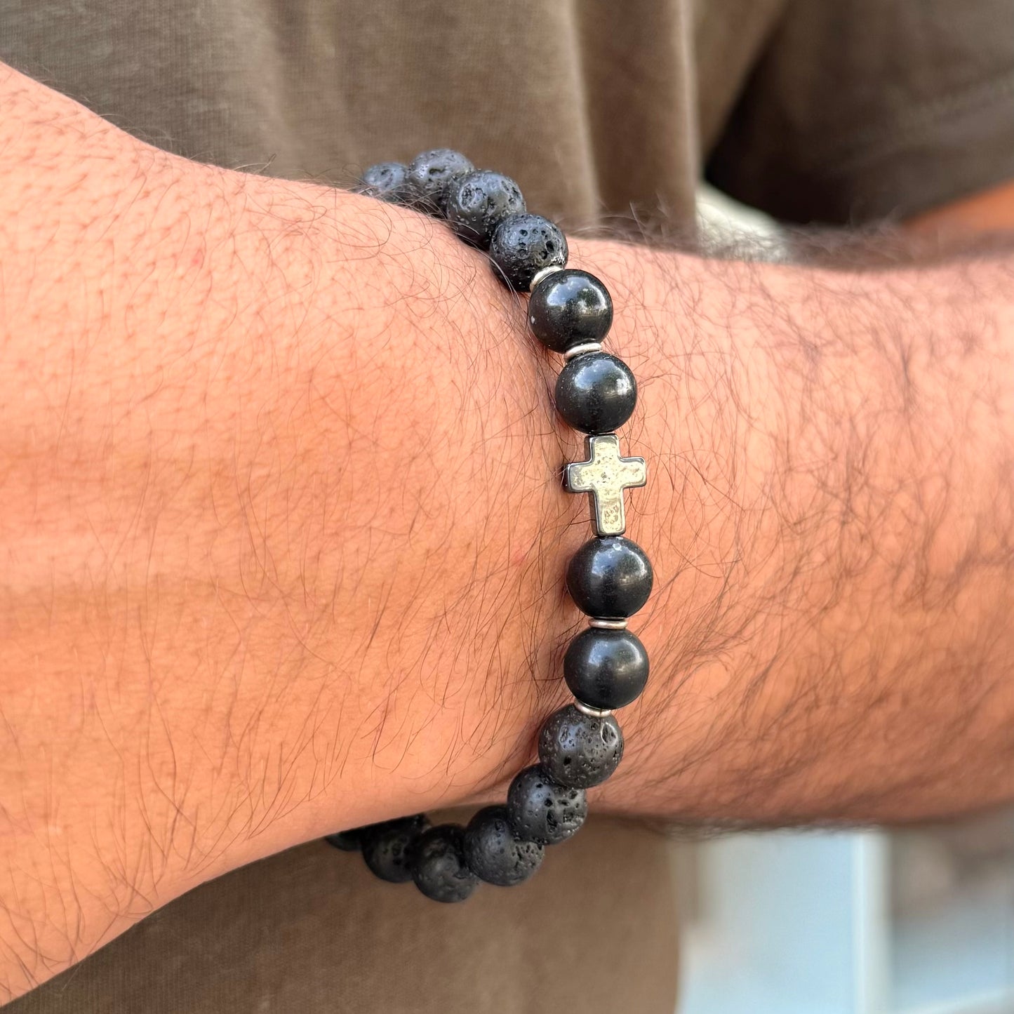 Lava Vulcânica • Obsidiana Flocos de Neve | Escudo Energético