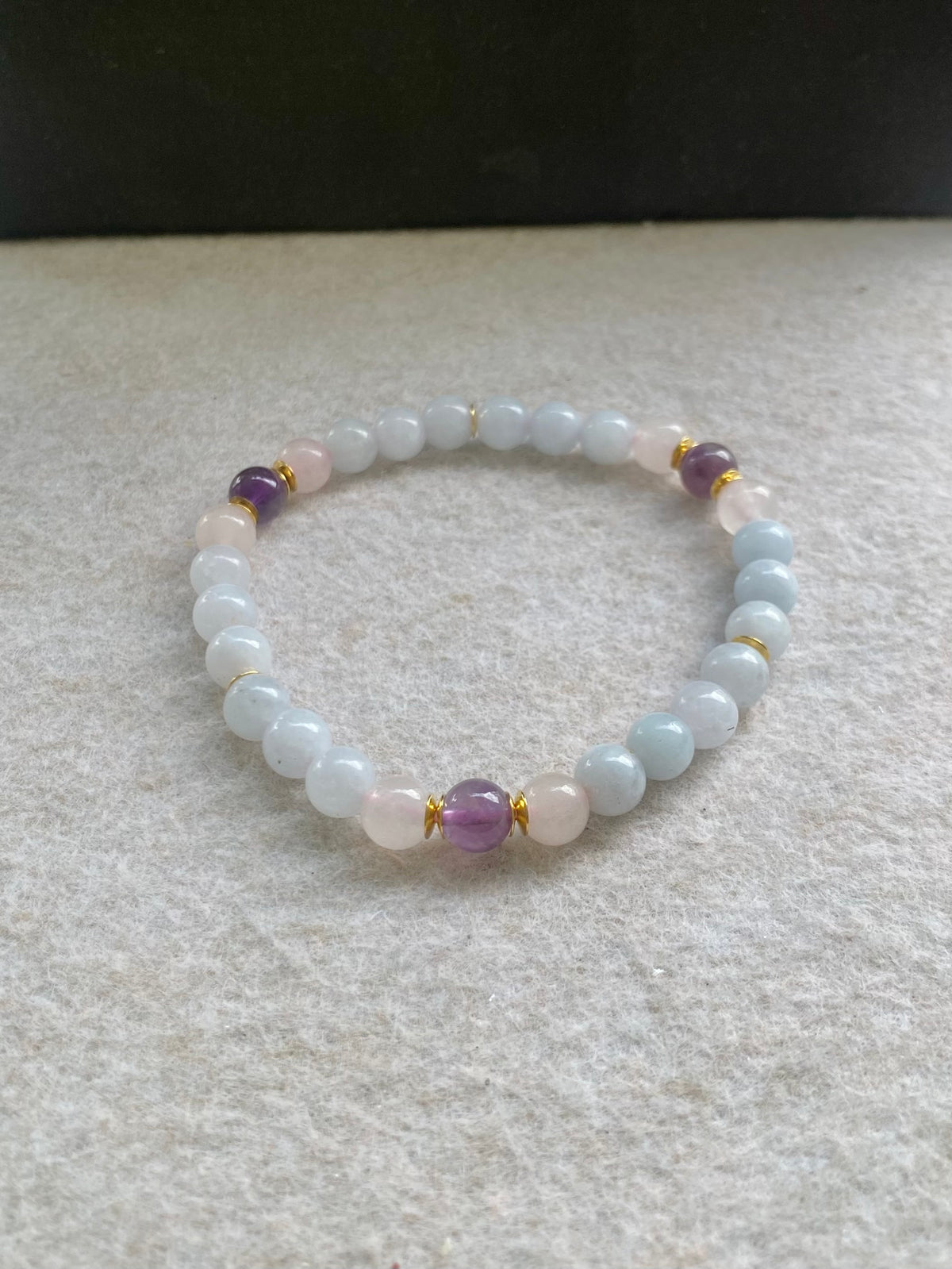 Conjunto Moments | Equilibrio e Harmonia — Amazonita, Quartzo Rosa e Ametista