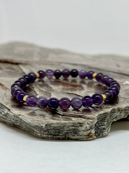 Ametista – Espiritualidade, Harmonia e Proteção (Banho Ouro 18K) #PrimeCR