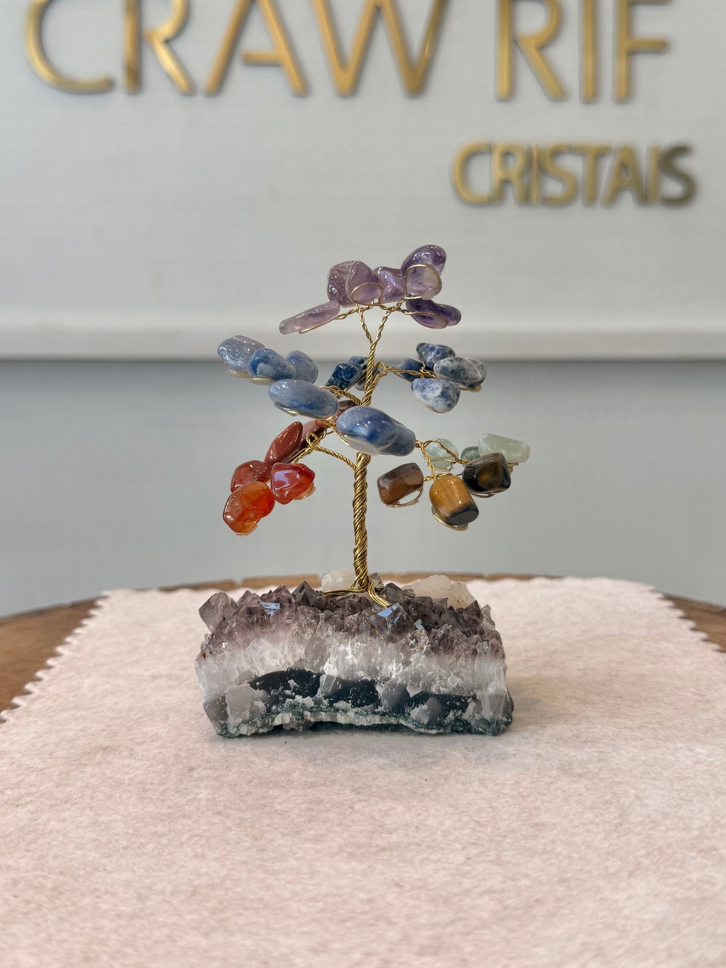 Árvore da Vida | 7 Chakras — Equilíbrio Emocional (10cm)