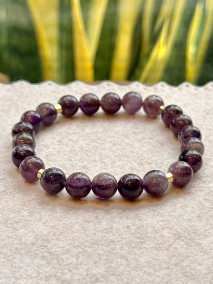 CR Prime | Ametista – Espiritualidade, Proteção e Harmonia (Banho Ouro 18K)