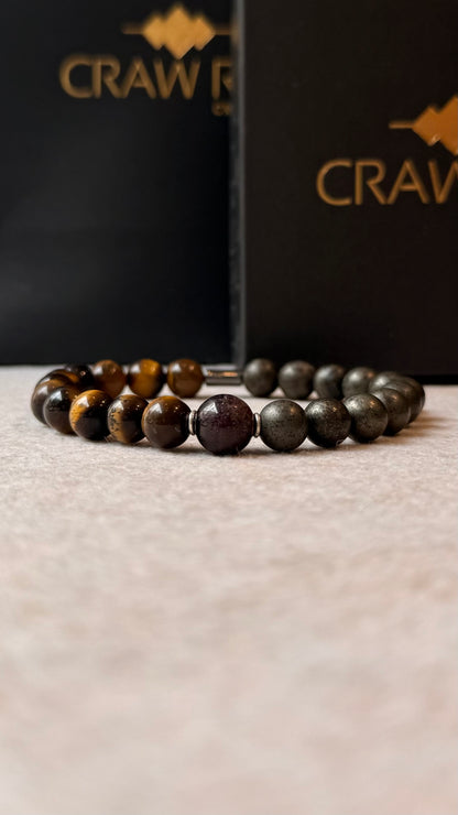 Olho de Tigre • Pirita • Granada | Proteção & Prosperidade