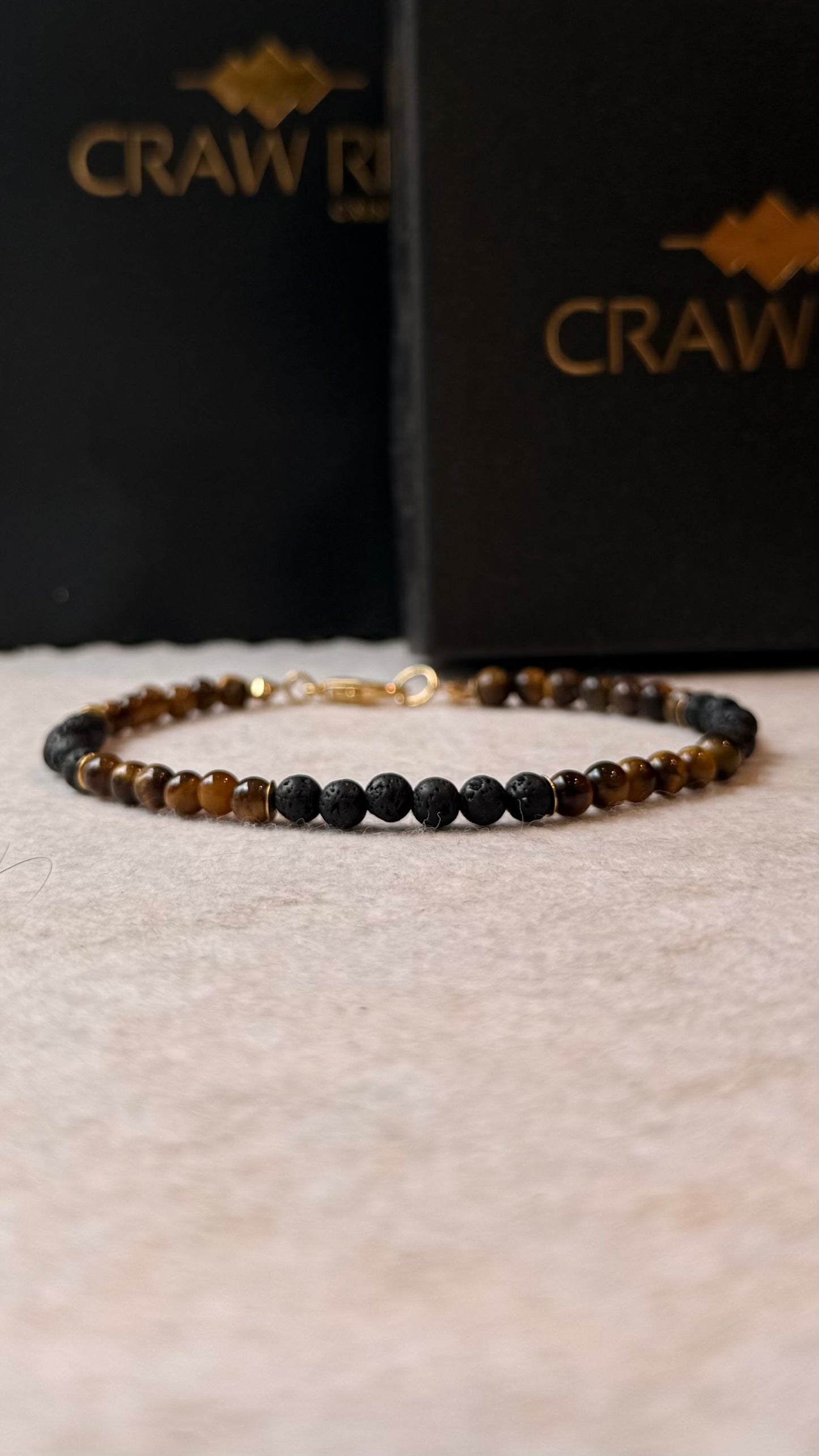 Olho de Tigre e Lava Vulcânica – Proteção, Prosperidade e Clareza #TornozeleiraCR