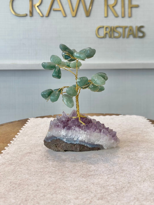 Árvore da Vida | Quartzo Verde — Saúde e Bem-estar (10cm)