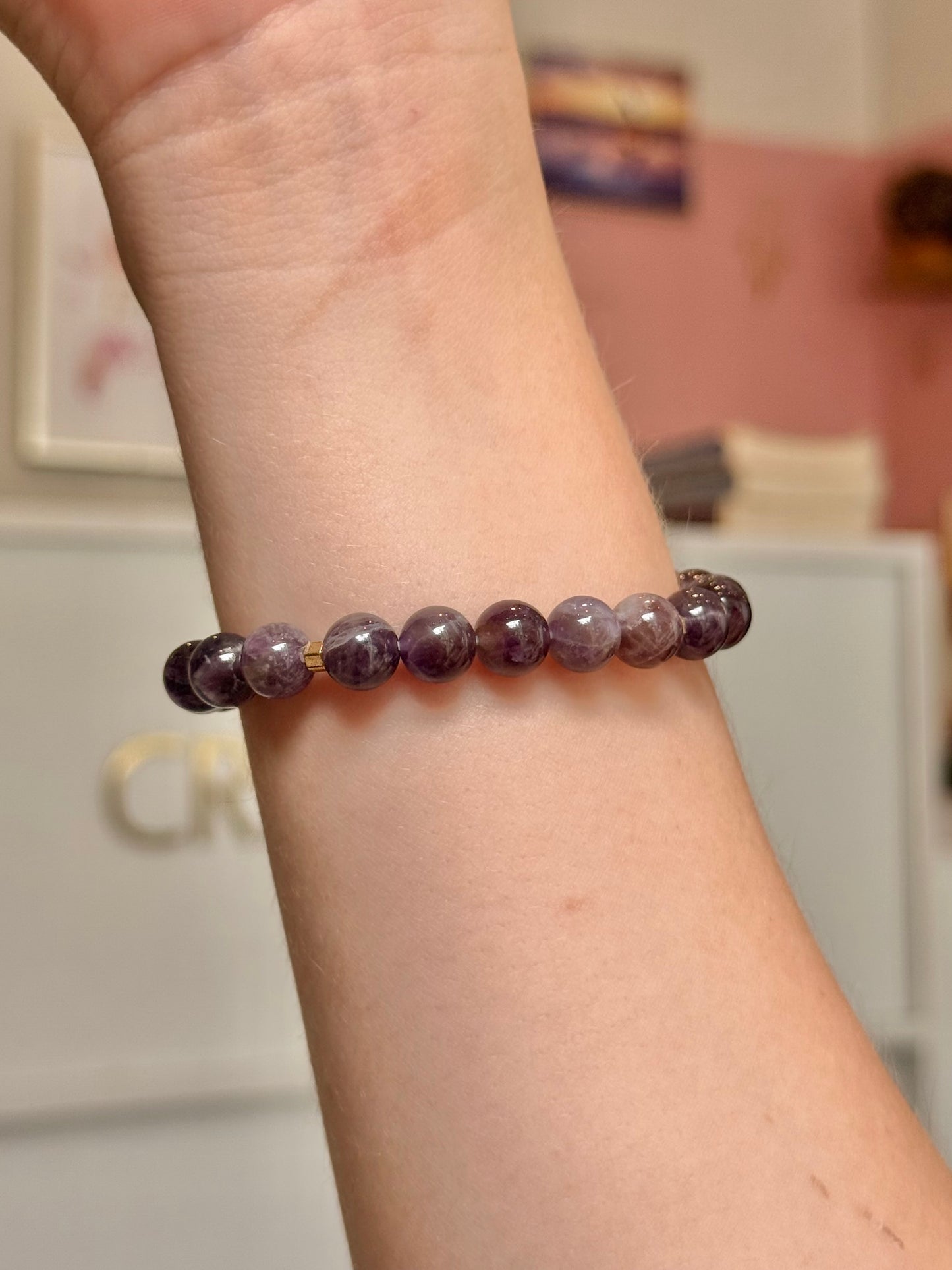 CR Prime | Ametista – Espiritualidade, Proteção e Harmonia (Banho Ouro 18K)