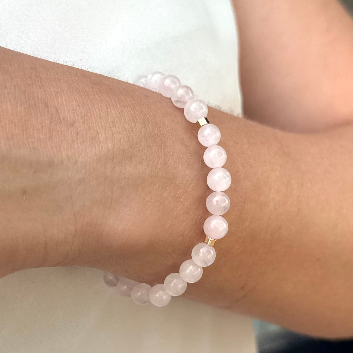 CR Prime | Quartzo Rosa – Paz, Amor e Autoestima (Banho Ouro 18K)