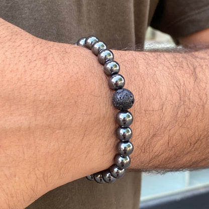 CR Essentials | Hematita e Lava Vulcânica – Proteção, Coragem e Força Pessoal