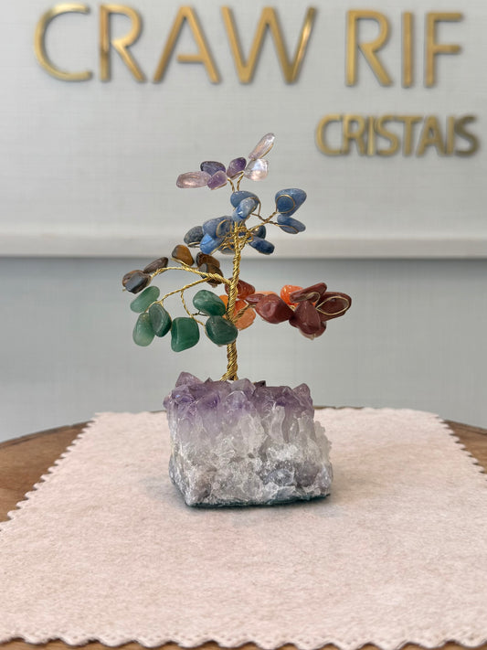 Árvore da Vida | 7 Chakras — Equilíbrio Emocional (12cm)