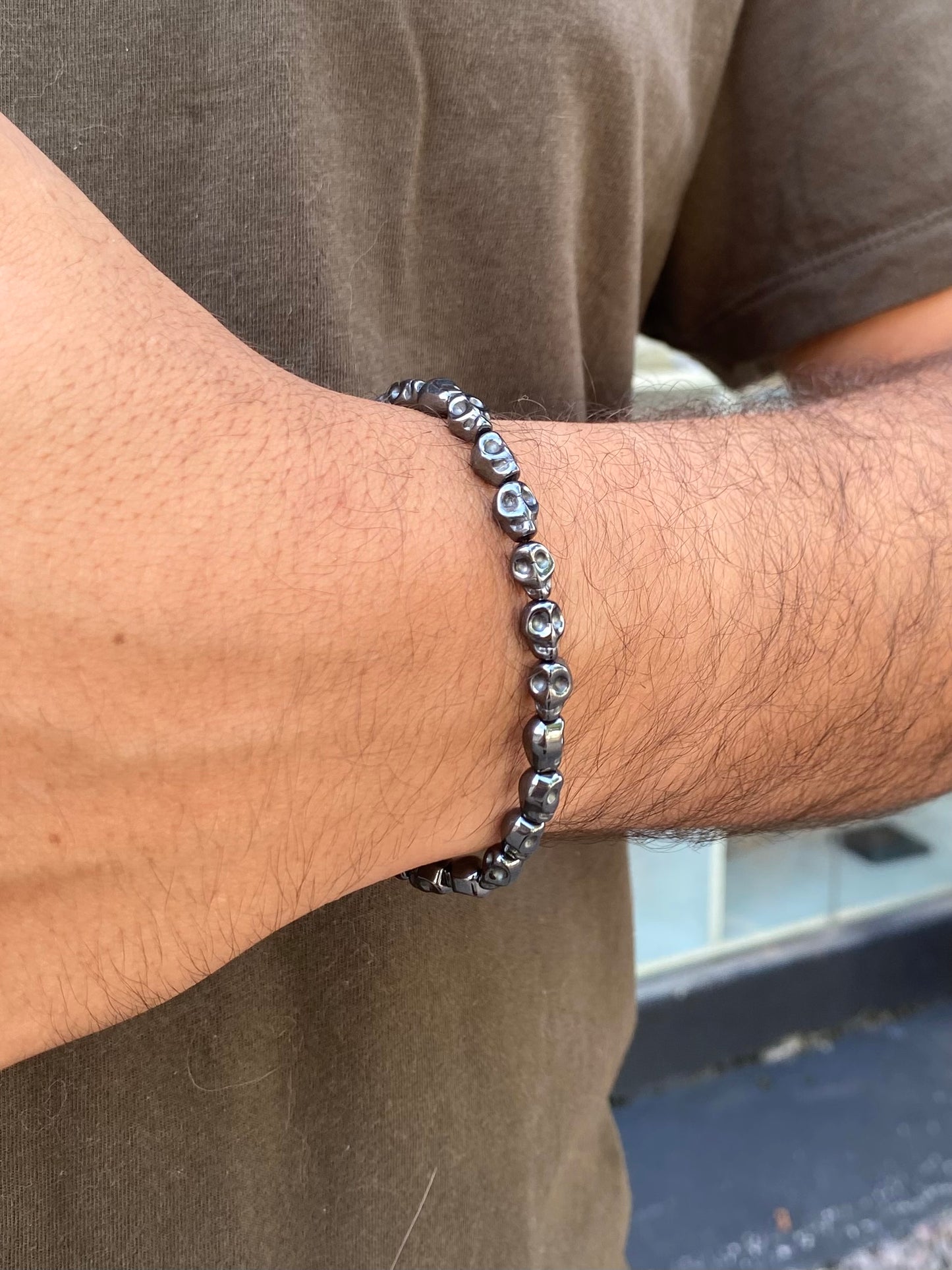 CR Skull | Hematita – Fortalecimento Pessoal, Coragem e Proteção