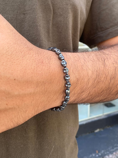 CR Skull | Hematita – Fortalecimento Pessoal, Coragem e Proteção