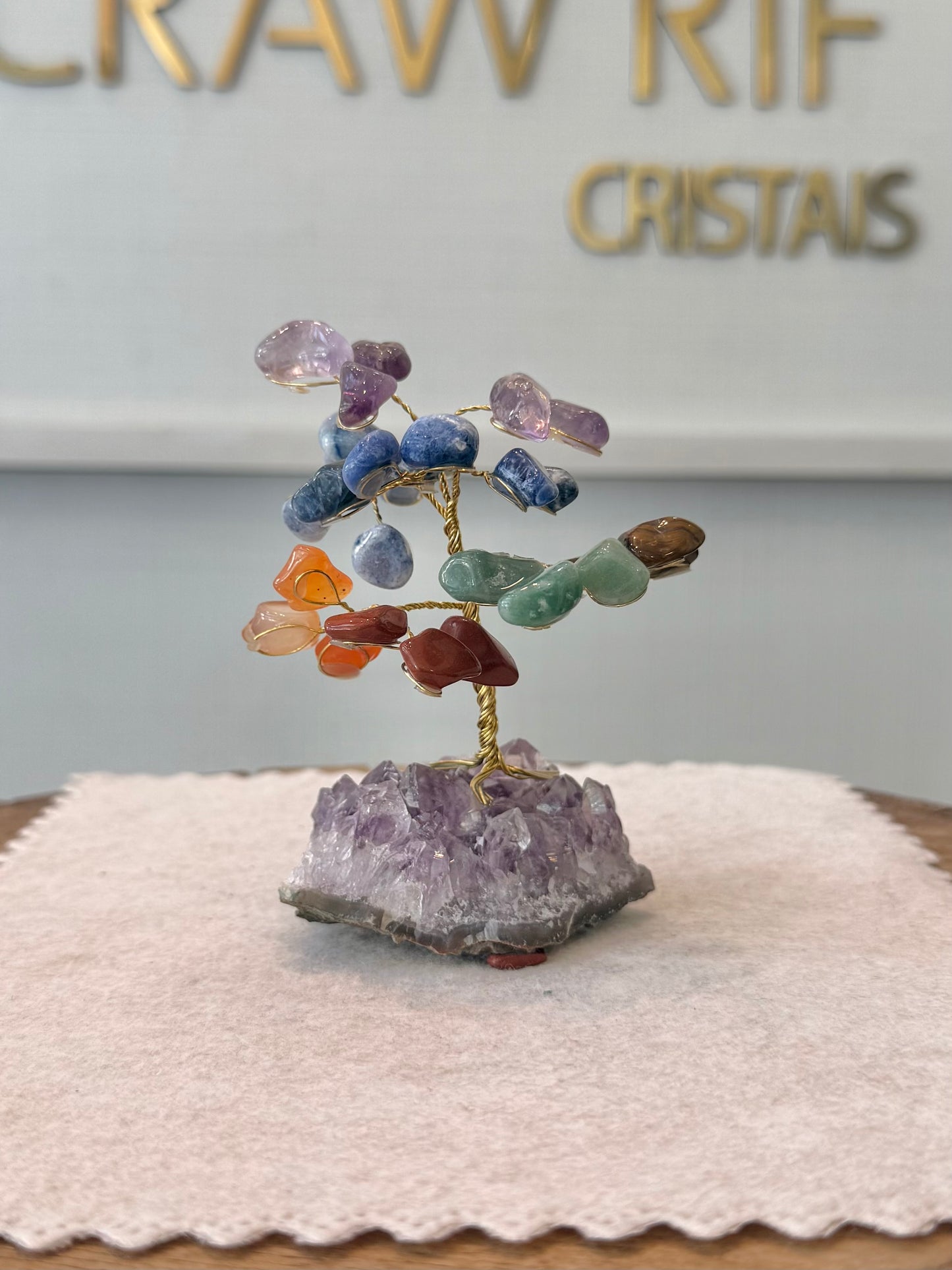 Árvore da Vida | 7 Chakras — Equilíbrio Emocional (10cm)