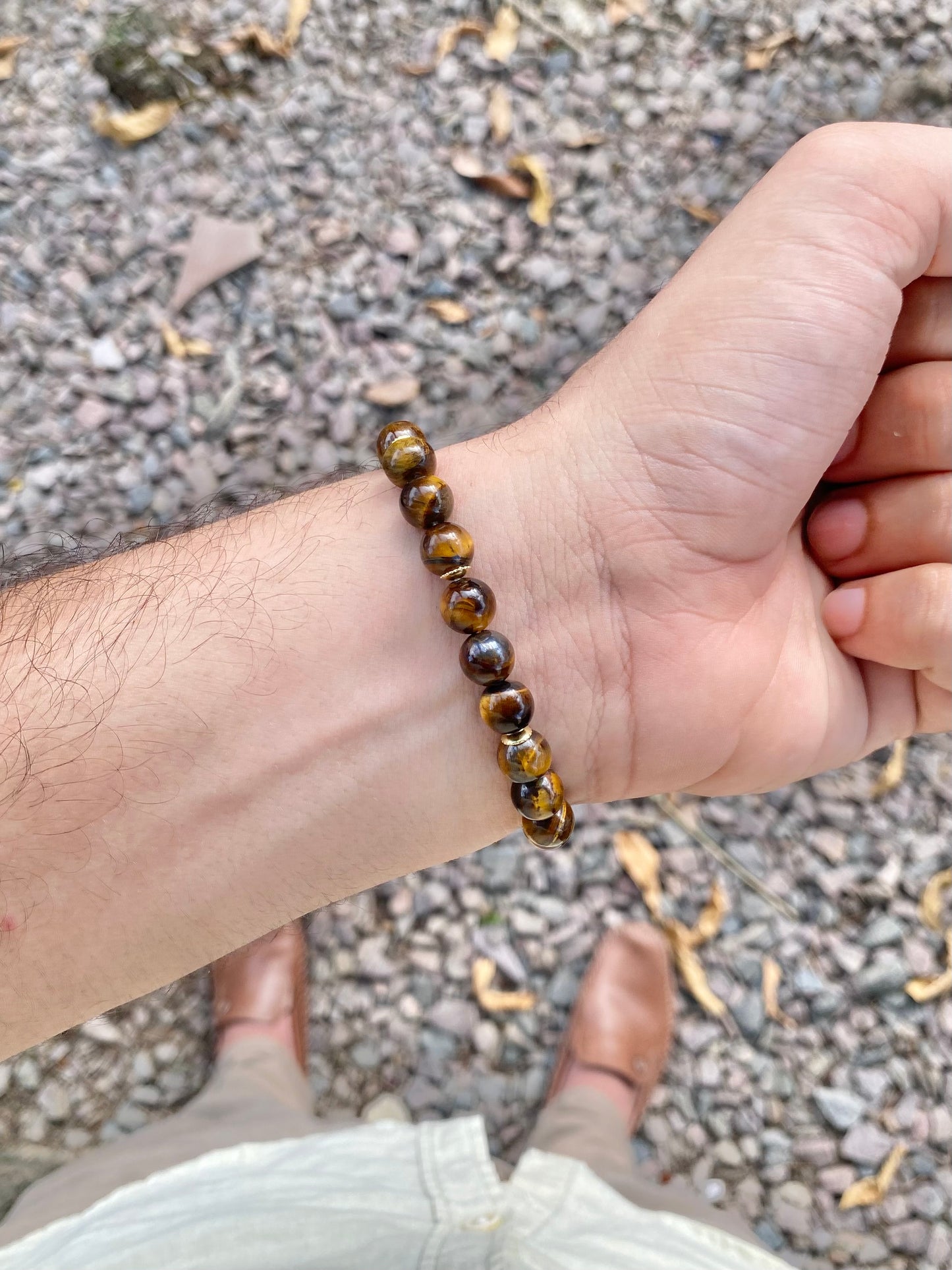 CR Golden | Olho de Tigre  – Proteção e Prosperidade (Banho Ouro 18K)