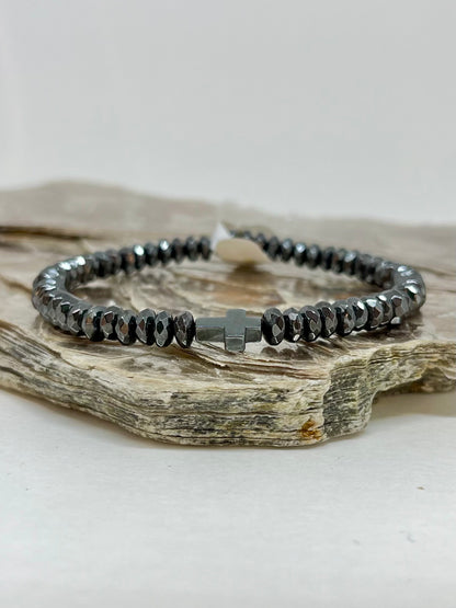 CR Faith | Discos de Hematita – Proteção, Coragem e Força Pessoal