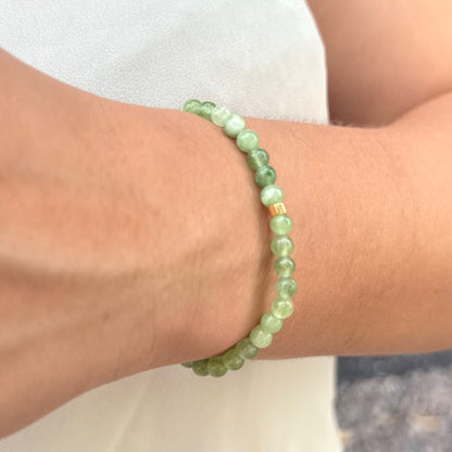 CR Line | Jade Verde – Boa Sorte, Harmonia e Prosperidade (Banho Ouro 18K)