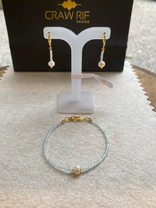 Kit Equilíbrio | Água Marinha • Pérola
